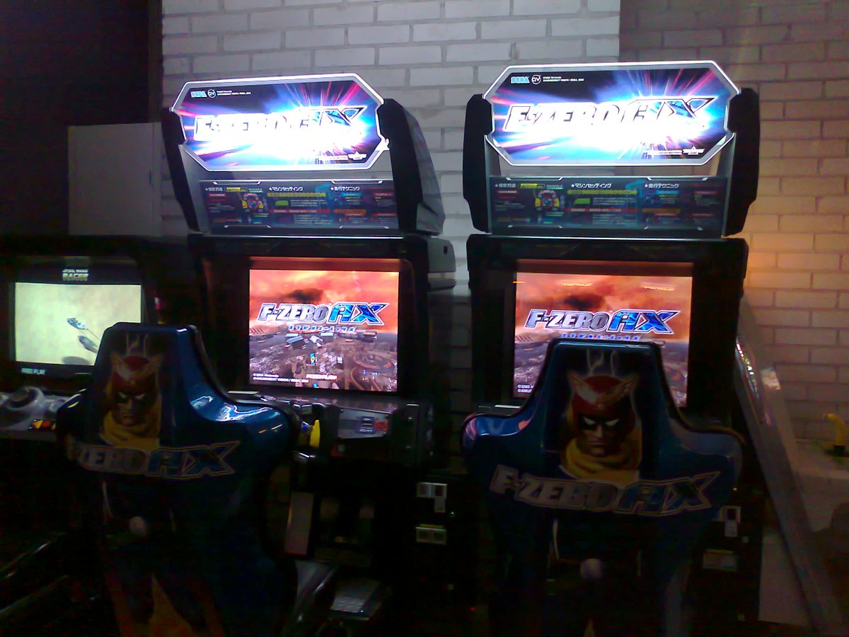 f zero ax arcade machine
